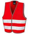 RS200BE R200JEV Result Core Kids Enhanced Vis Vest Red colour image